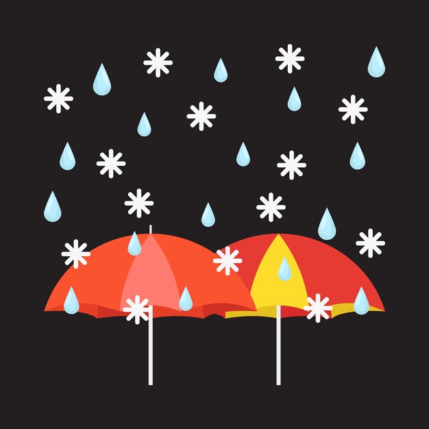 Illustration De La Pluie