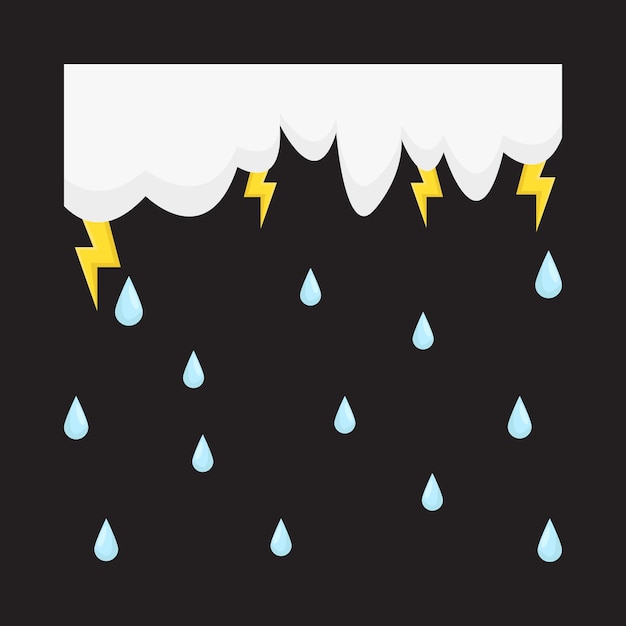 Illustration De La Pluie