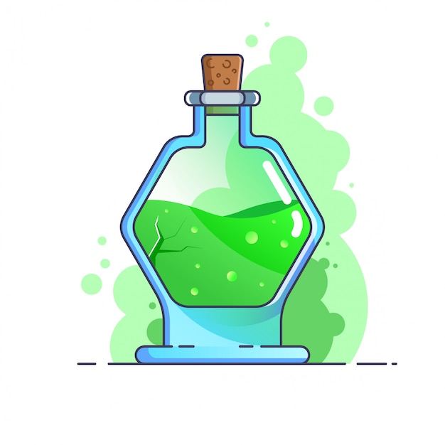 Vecteur illustration de potion