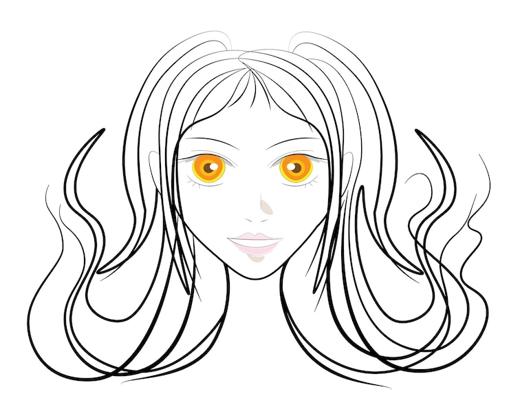 Vecteur illustration pour la conception de produits cosmétiques soins du visage et de la peau en général ainsi que des soins capillaires