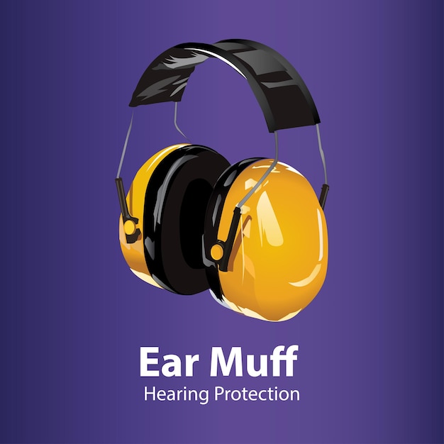 Illustration d'une protection auditive pour les oreilles