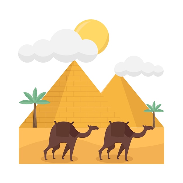 Illustration de la pyramide