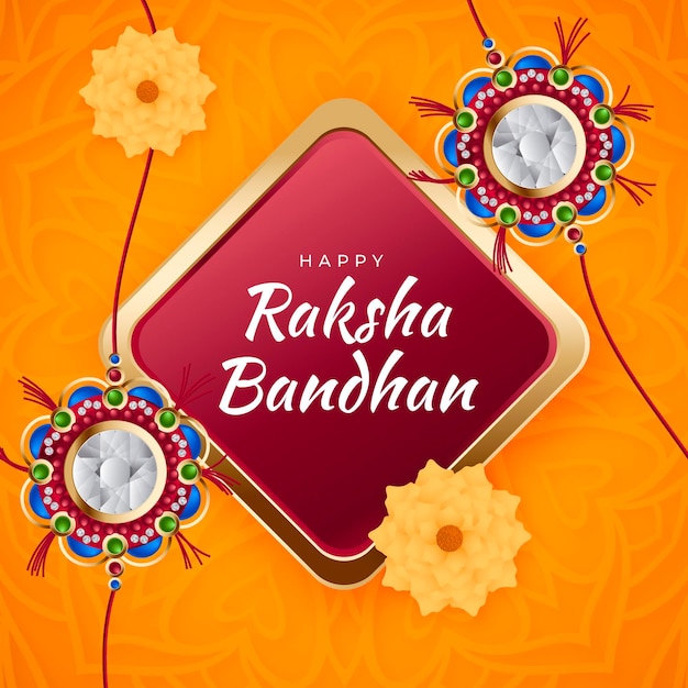 Illustration Réaliste De Raksha Bandhan