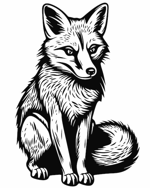 illustration d'un renard