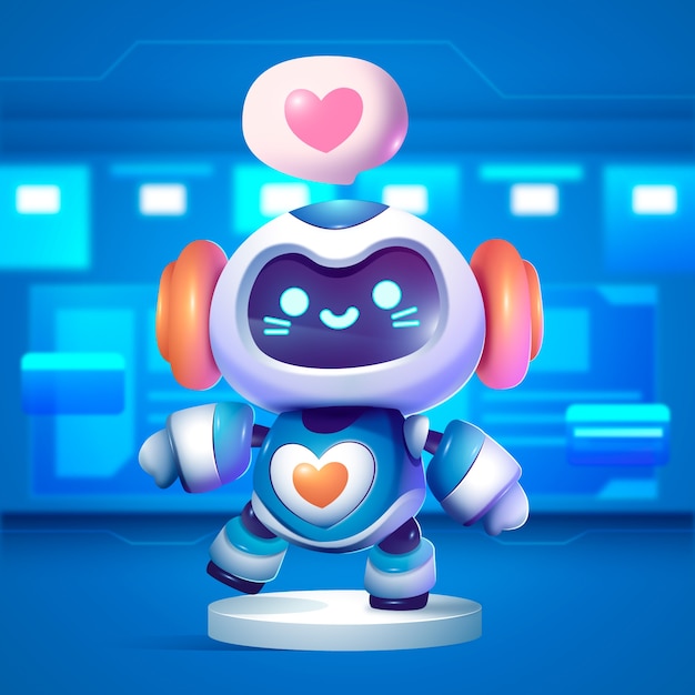 Une illustration de robot