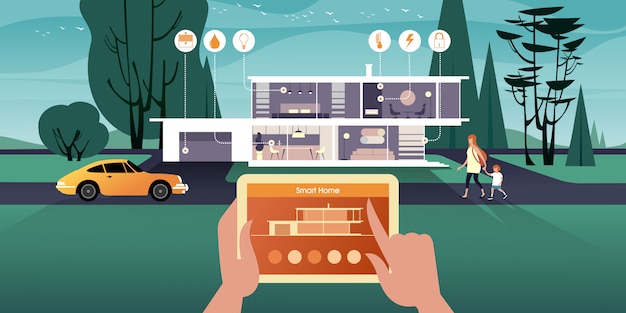 Illustration de Smarthome