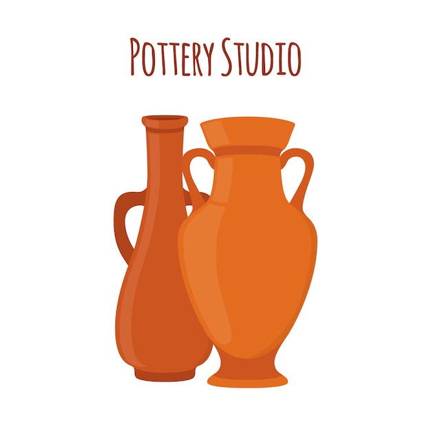 Illustration De Studio De Poterie