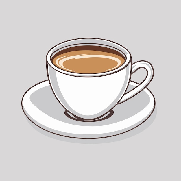 Illustration De Symbole De Clipart De Logo De Tasse à Café