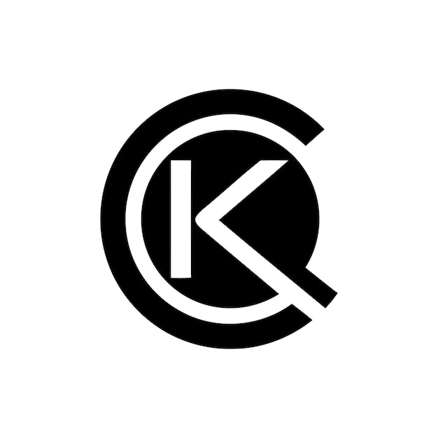 Illustration d'un symbole du logo CK