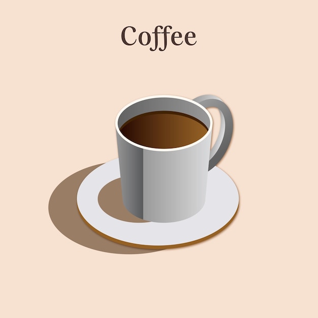 Illustration De Tasse De Café