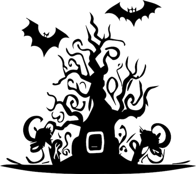 Illustration De Tatouage D'halloween