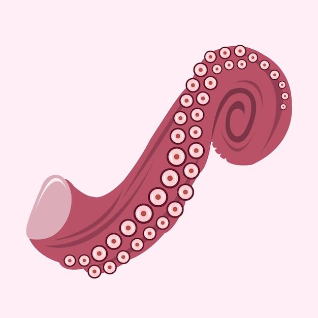 Illustration De Tentacule De Poulpe