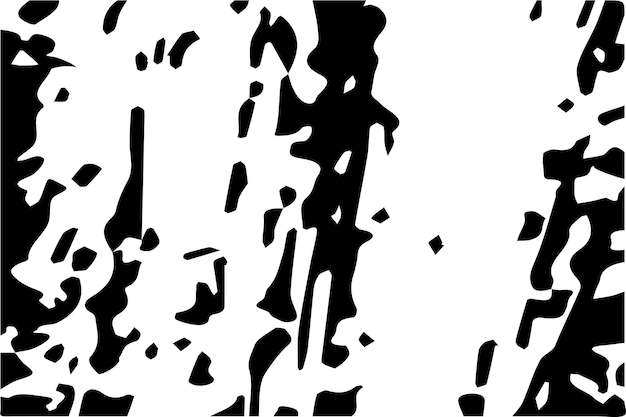 illustration d'une texture noire rugueuse ou grunge sur blanc pour le fond ou un usage commercial