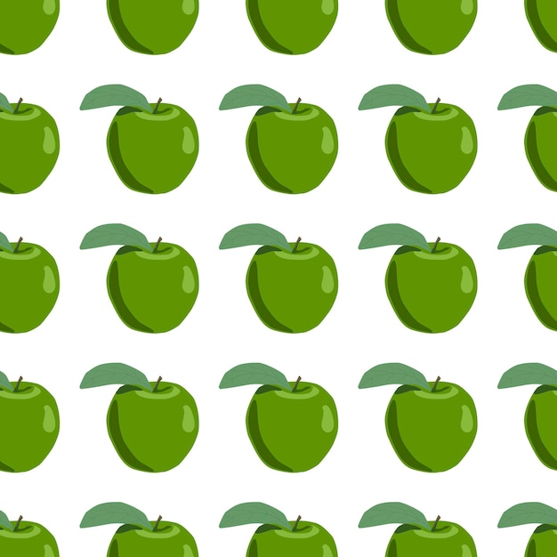 Illustration sur le thème grosse pomme transparente colorée