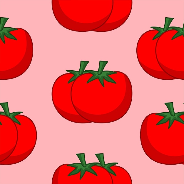 Illustration de tomate de modèle Premium de vecteur