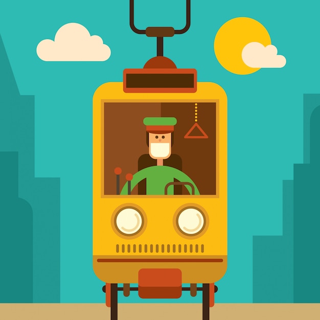 Illustration De Tram