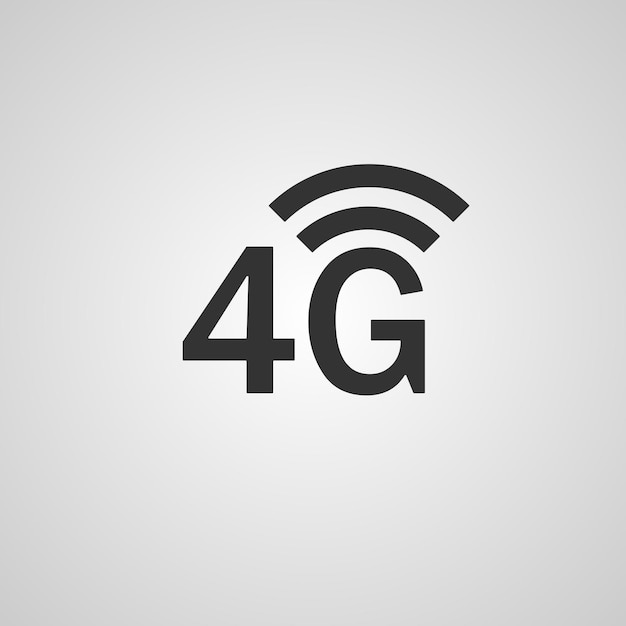 illustration vectorielle 4g_icon