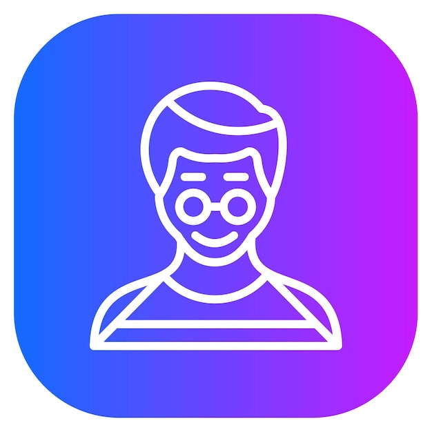 Illustration vectorielle de l'acteur