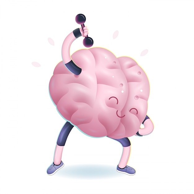 Illustration Vectorielle De L'activité Du Cerveau