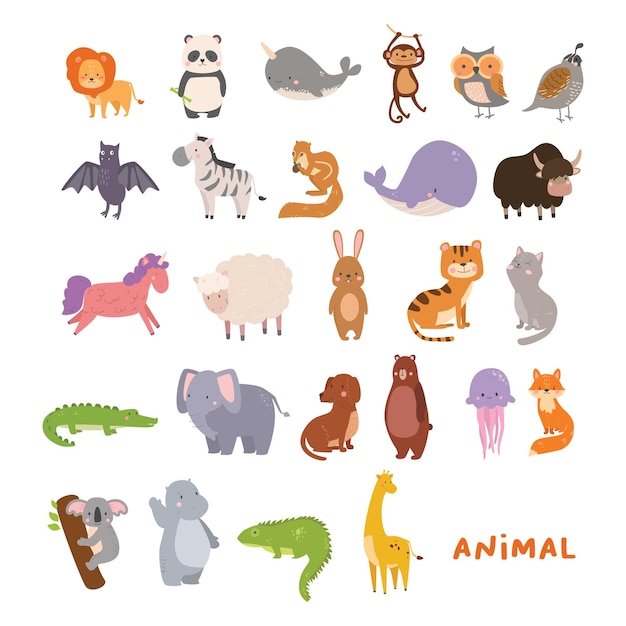 illustration vectorielle animale