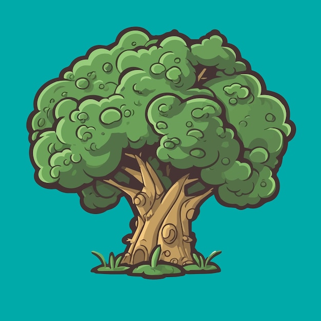 illustration vectorielle arbre