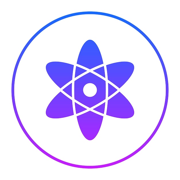 Illustration vectorielle des atomes