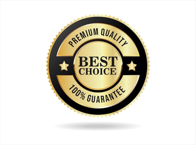 Illustration vectorielle de badge de design rétro de qualité supérieure