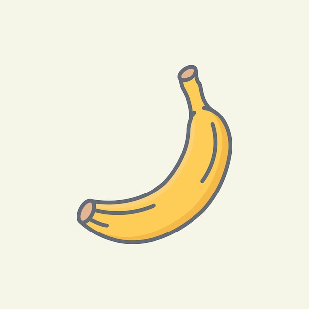 illustration vectorielle de banane