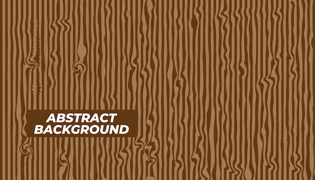 Illustration vectorielle en bois brun rayé vertical