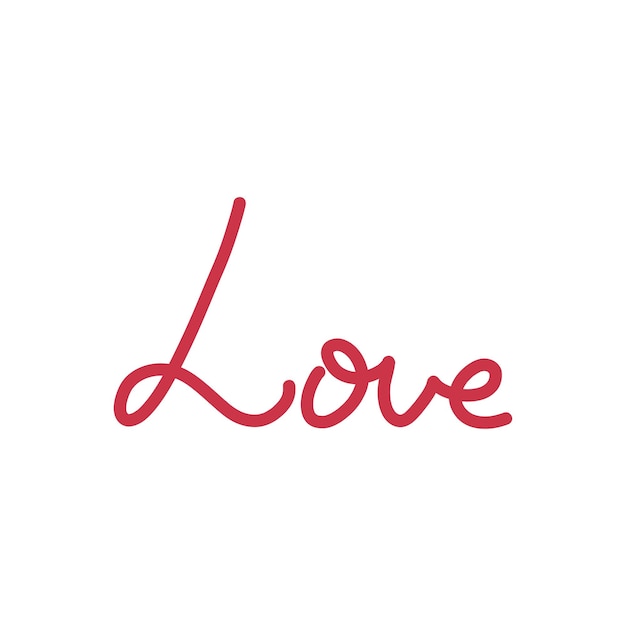 Illustration vectorielle de bonbons romantiques valentines en forme de coeur dessinés à la main