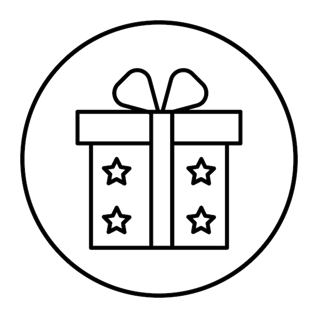 Illustration vectorielle des cadeaux