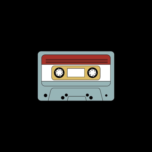 Illustration vectorielle de cassettes
