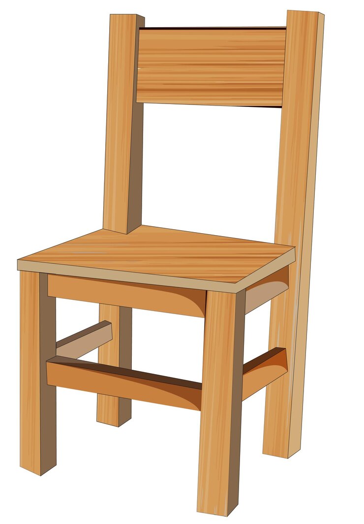 Vecteur illustration vectorielle de chaise