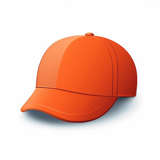 Vecteur illustration vectorielle de chapeau isolé conception d'objet modèle de chapeau d'icône blanche ensemble de fond bl