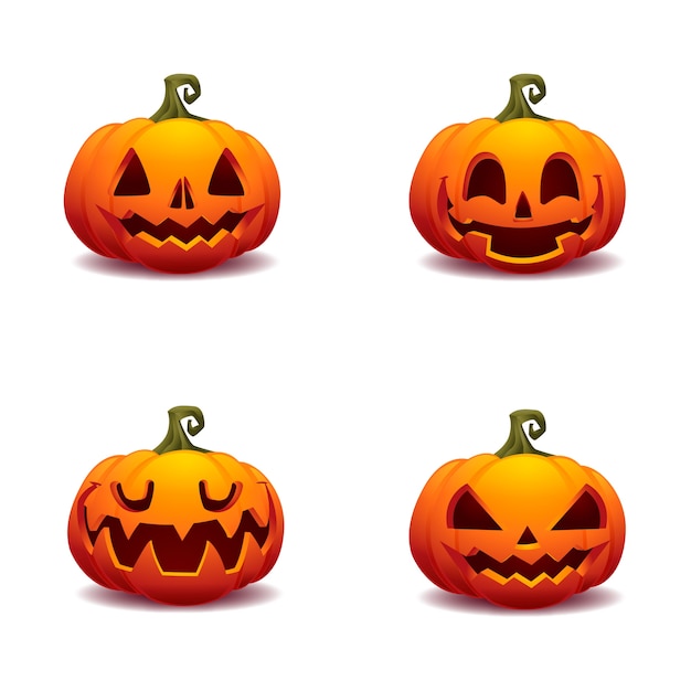 Illustration Vectorielle De Citrouille Halloween