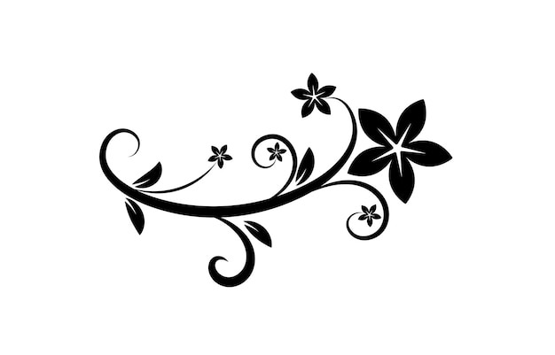 Vecteur illustration vectorielle de la conception des éléments floraux