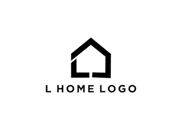 l illustration vectorielle de conception de logo maison