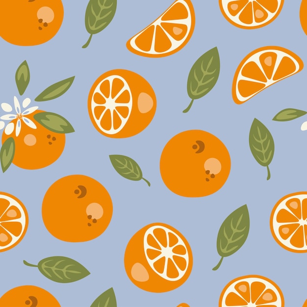 Illustration Vectorielle Continue De Fruits