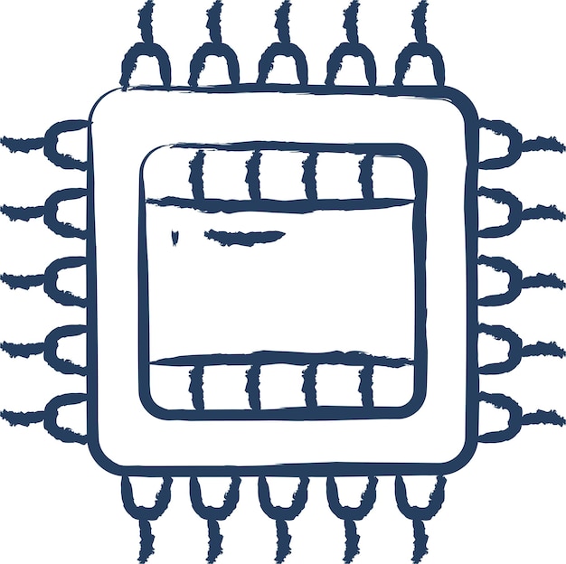 Illustration Vectorielle Dessinée à La Main Par Vmicrochip