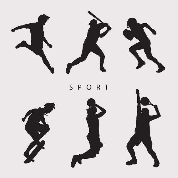 Illustration Vectorielle De Divers Sports