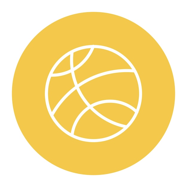 Illustration vectorielle du basket