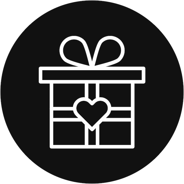 Illustration vectorielle du cadeau de mariage