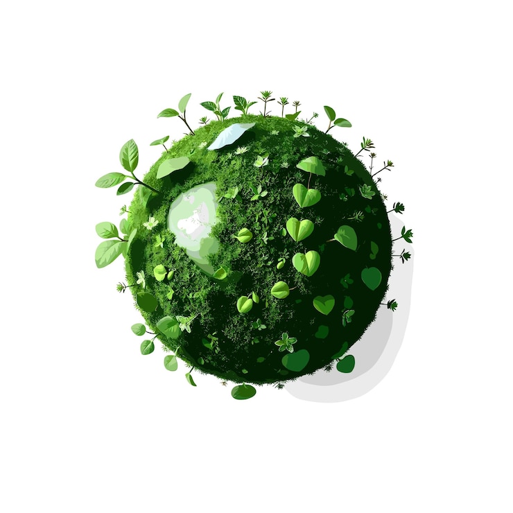 Vecteur illustration vectorielle du concept de causes environnementales et sociales
