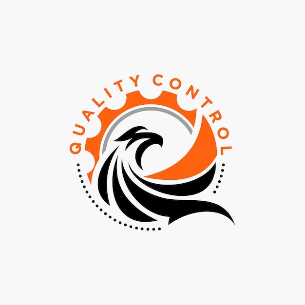 Illustration Vectorielle Du Logo De Contrôle Qualité