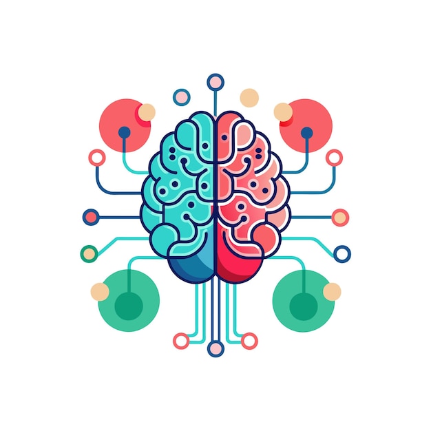 Illustration vectorielle du logo de la société de technologie