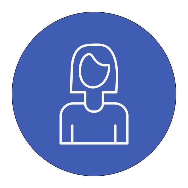 Illustration vectorielle du professeur féminin