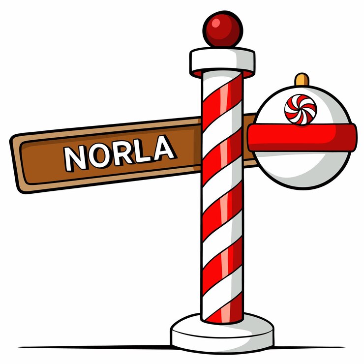 Vecteur illustration vectorielle du signe du pôle nord