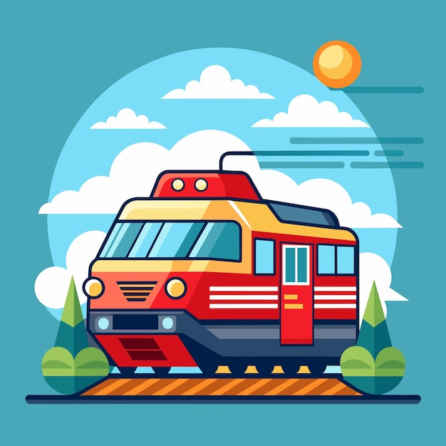 Illustration Vectorielle Du Train