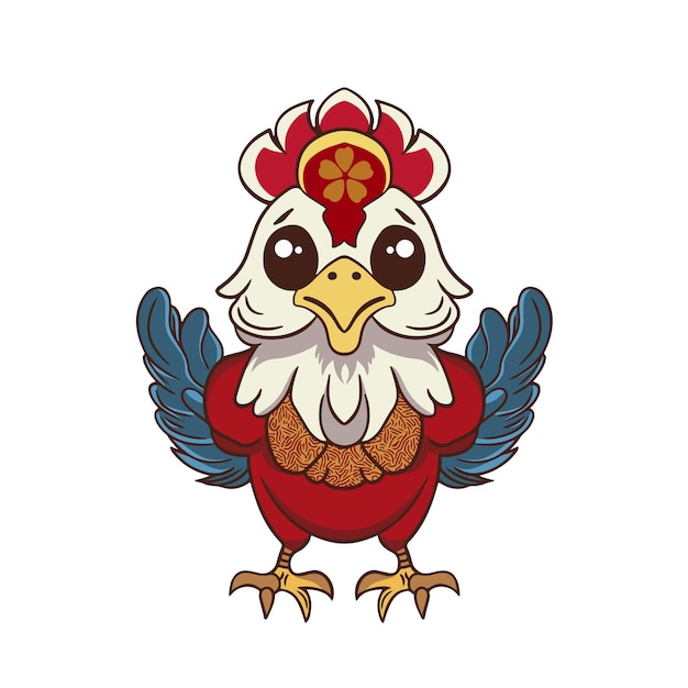 Illustration vectorielle du zodiaque chinois