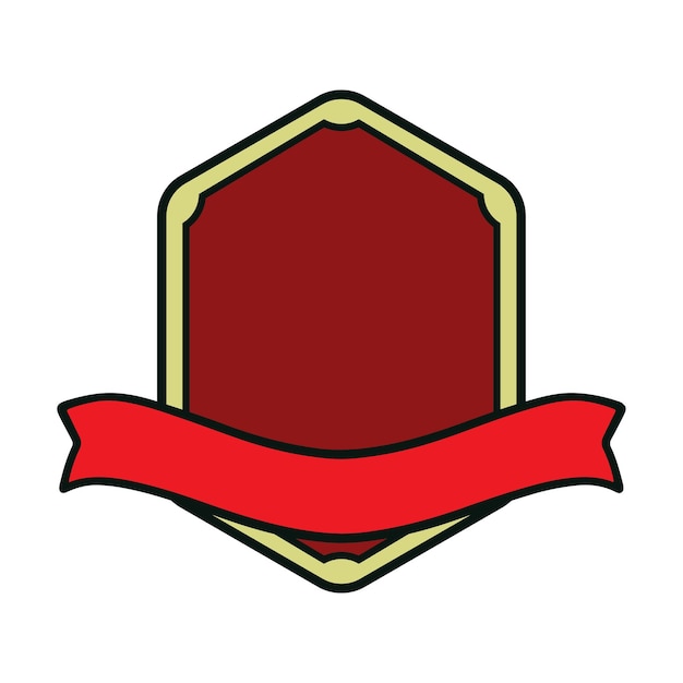 Illustration Vectorielle Emblème Insigne Logo Illustration